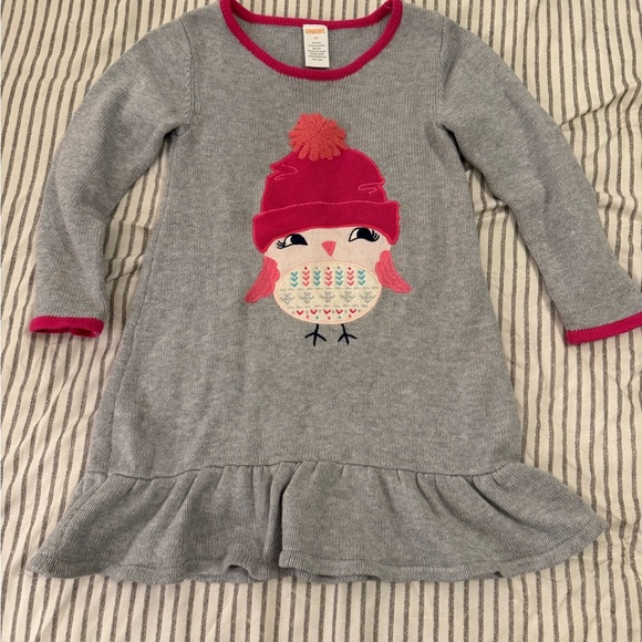 Gymboree Gray Dress with Pink Accents - Picture 1 of 3